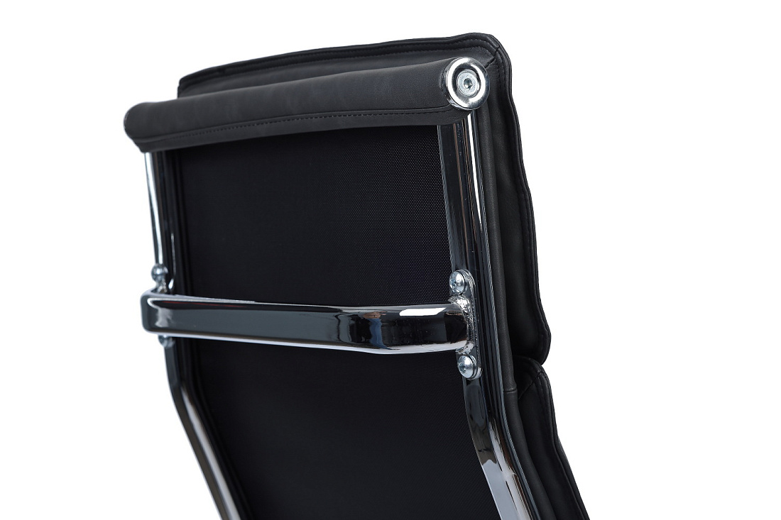 кресло руководителя rv chair dil 6018h тёмно-серая экокожа фото